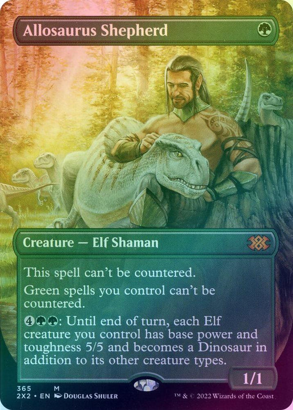 Allosaurus Shepherd - Borderless (Foil) (2X2)