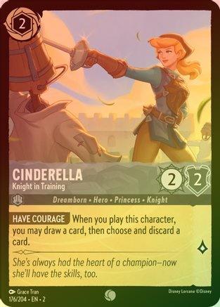 Cinderella (Knight in Training) - 176/204 - Common (Foil)