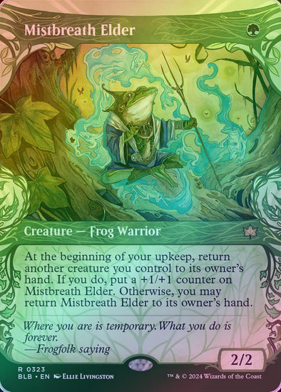 Mistbreath Elder - Woodland Showcase (Foil) (BLB)