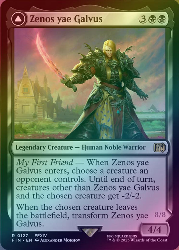 Zenos yae Galvus // Shinryu, Transcendent Rival (Foil) (FIN)