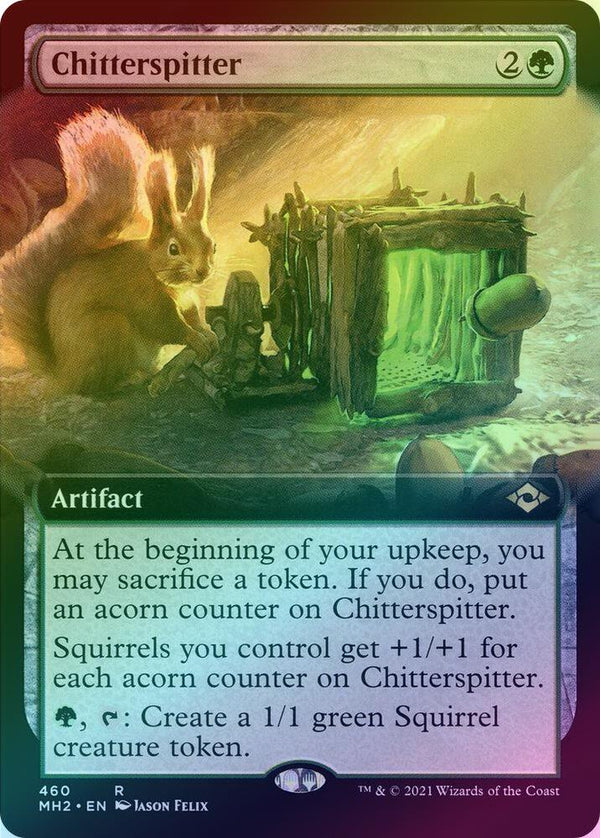 Chitterspitter - Extended Art (Foil) (MH2)