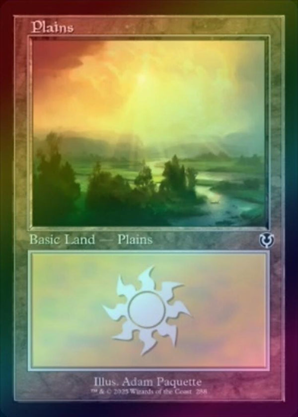 Plains (288) - Retro Frame (Foil) (INR)