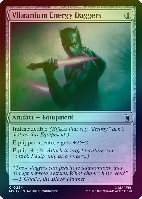Vibranium Energy Daggers (Foil) (MSH) (Pre-Order)