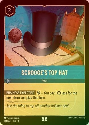 Scrooge's Top Hat - 166/204 - Uncommon (Foil)