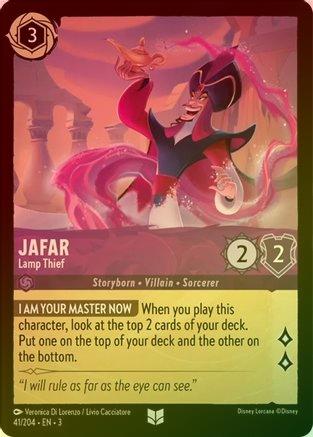 Jafar (Lamp Thief) - 41/204 - Uncommon (Foil)