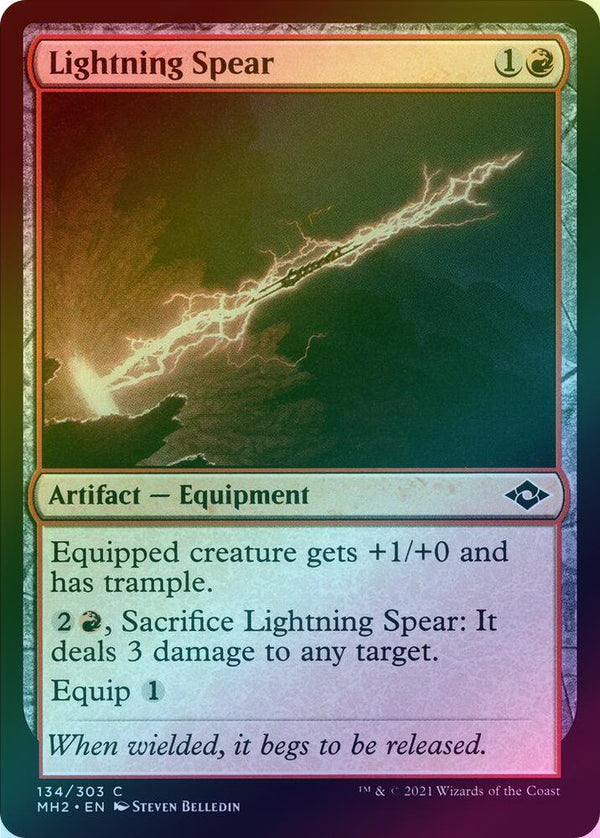 Lightning Spear (Foil) (MH2)