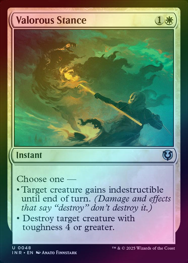 Valorous Stance (Foil) (INR)
