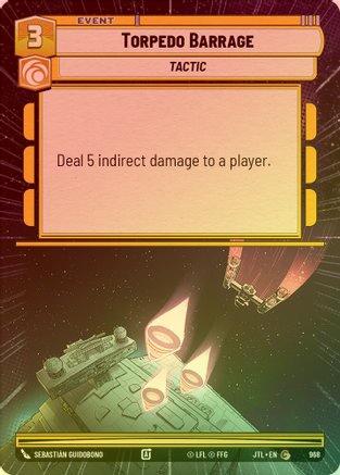 Torpedo Barrage (Hyperspace) - 968 - Common (Foil)