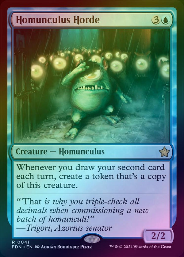 Homunculus Horde (Foil) (FDN)