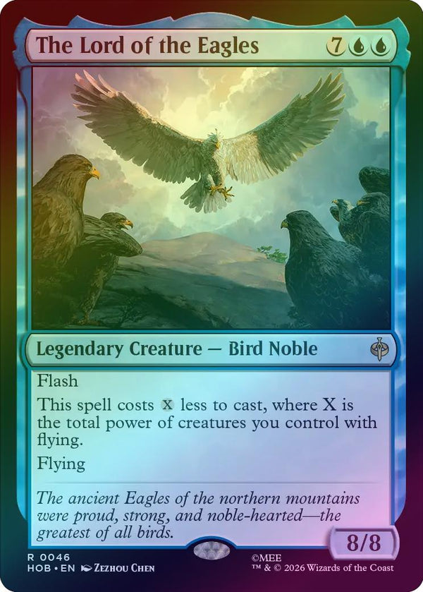 The Lord of the Eagles (Foil) (HOB) (Pre-Order)