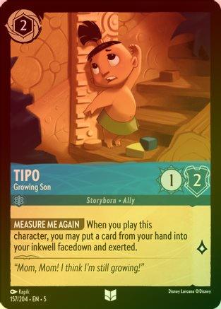 Tipo (Growing Son) - 157/204 - Uncommon (Foil)