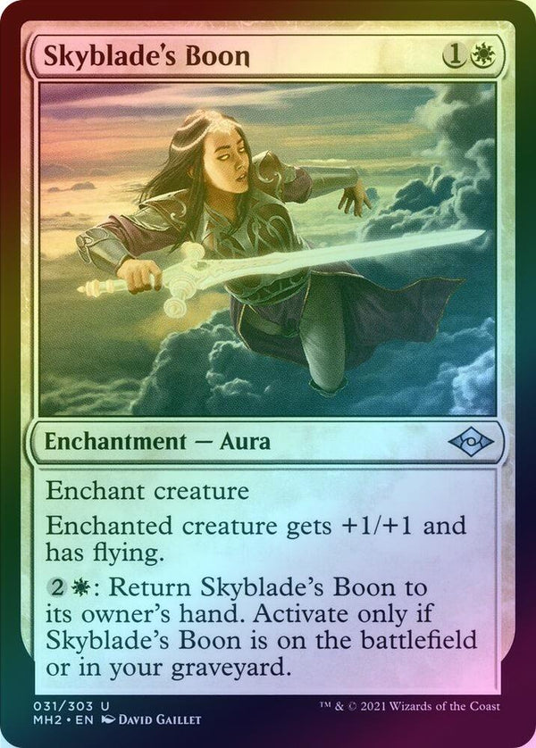 Skyblade's Boon (Foil) (MH2)