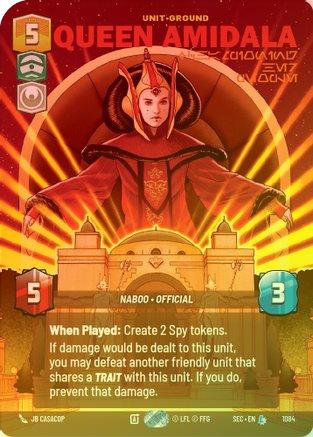 Queen Amidala - Championing Her People (Prestige Foil) - 1084 - Legendary (Foil)