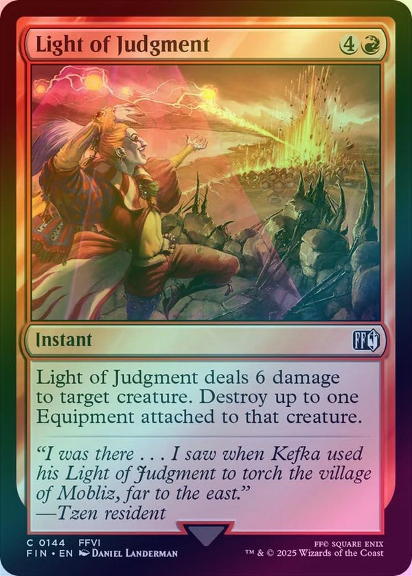 Light of Judgment (Foil) (FIN)