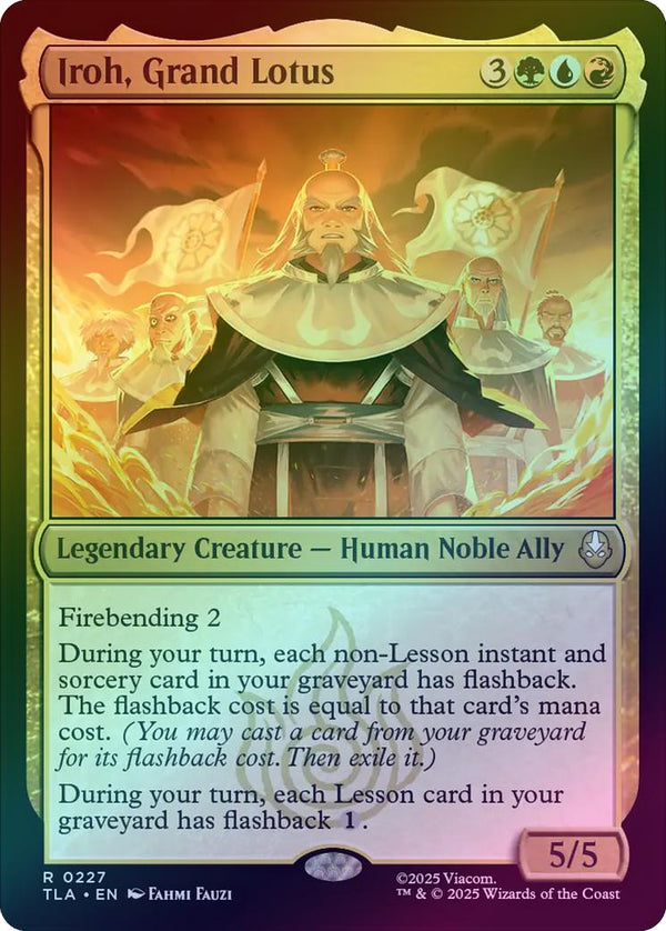 Iroh, Grand Lotus (Foil) (TLA)
