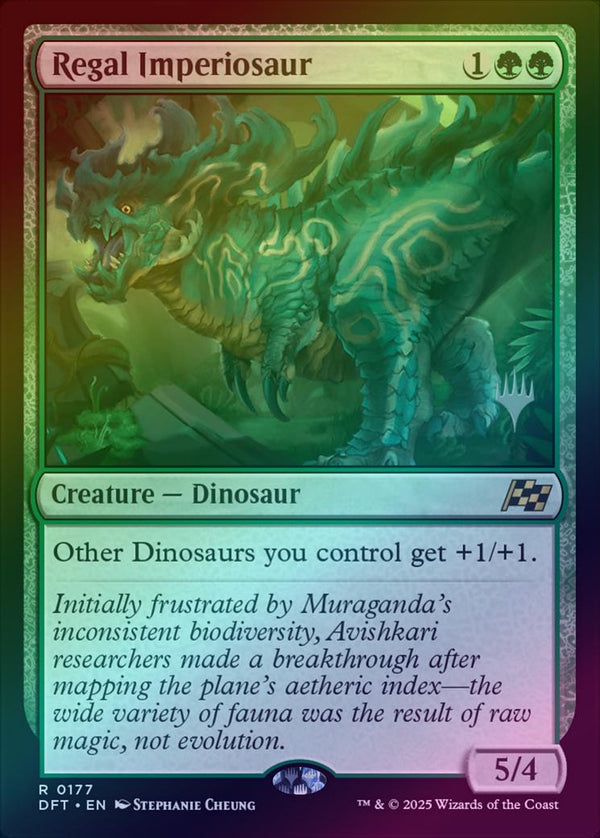 Regal Imperiosaur - Promo Pack (Foil) (PDFT)