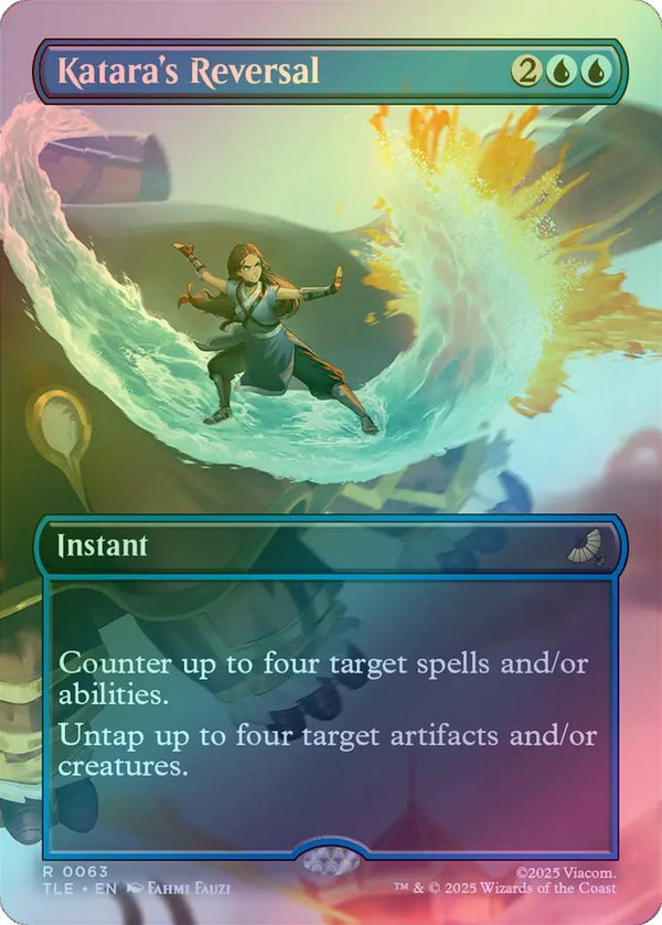 Katara's Reversal - Borderless Scene (Foil) (TLE)
