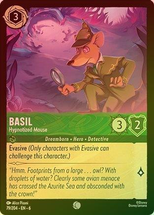 Basil (Hypnotized Mouse) - 79/204 - Common (Foil)