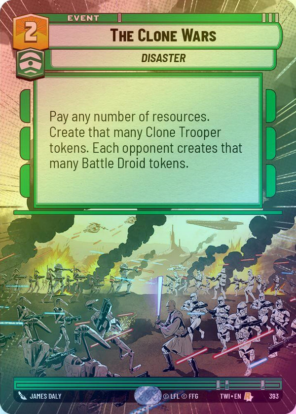 The Clone Wars (Hyperspace) - 393 - Rare (Foil)