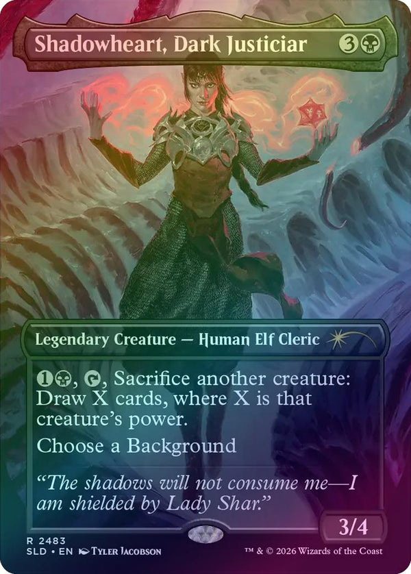 Shadowheart, Dark Justiciar - D&D: Shadowheart's Devotion (Foil) (SLD)