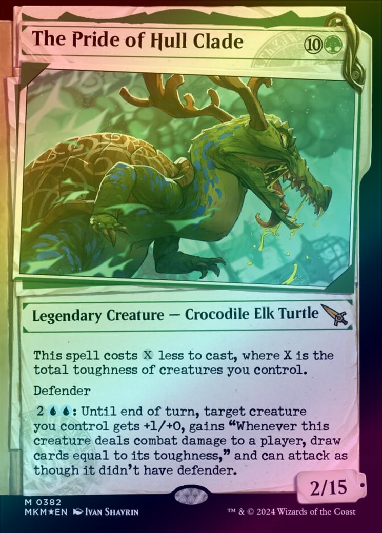 401 Games Canada - The Pride of Hull Clade - Invisible Ink Showcase (Foil) (MKM) 401 Games Canada - The Pride of Hull Clade - Invisible Ink Showcase (Foil) (MKM)