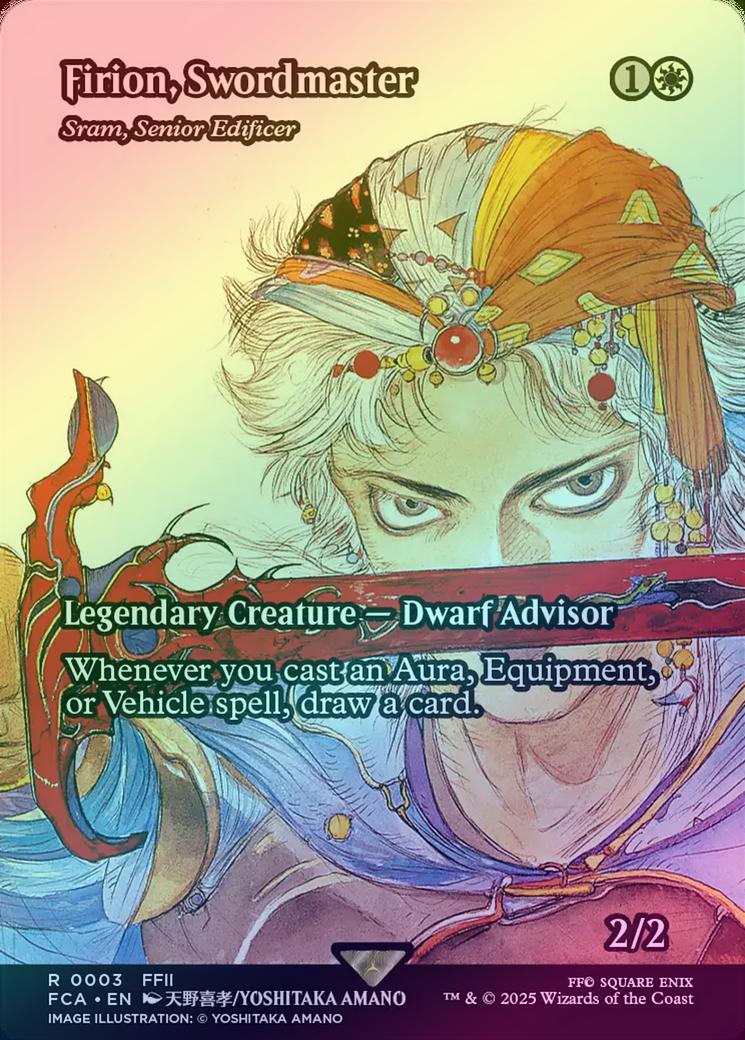 401 Games Canada - Firion, Swordmaster // Sram, Senior Edificer - Borderless (Foil) (FCA) 401 Games Canada - Firion, Swordmaster // Sram, Senior Edificer - Borderless (Foil) (FCA)