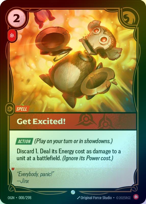 Get Excited! - 008/298 - Common (Foil)