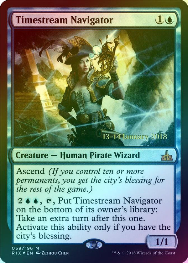 Timestream Navigator - Prerelease Promo (Foil) (PRIX)
