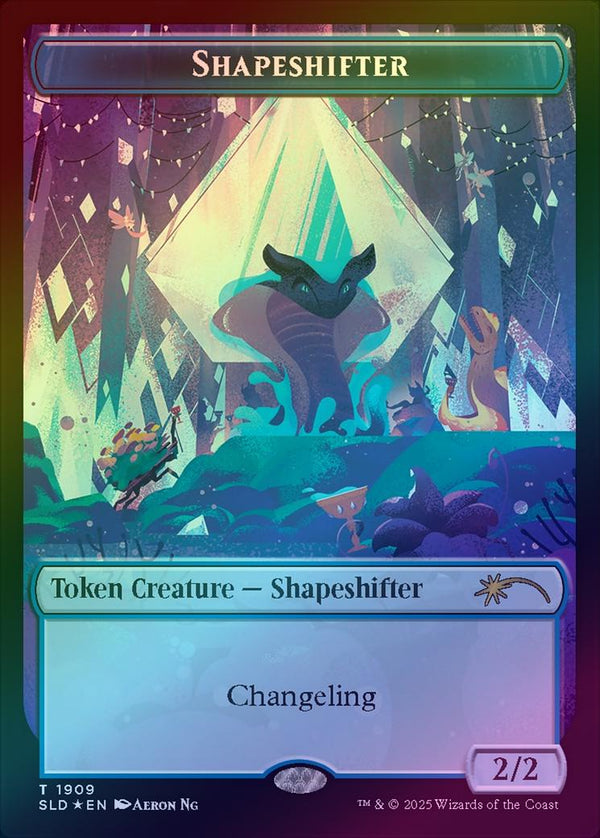 Shapeshifter Token (1909) - Everyone's Invited! (Double Rainbow Foil) (SLD)