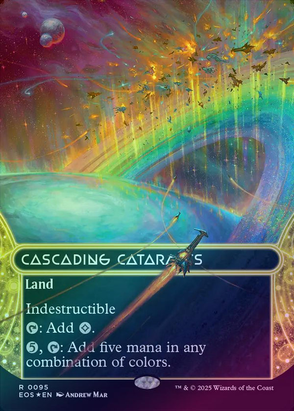 Cascading Cataracts - Borderless (Galaxy Foil) (EOS)