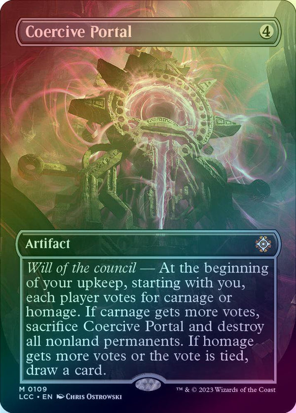 Coercive Portal - Borderless (Foil) (LCC)
