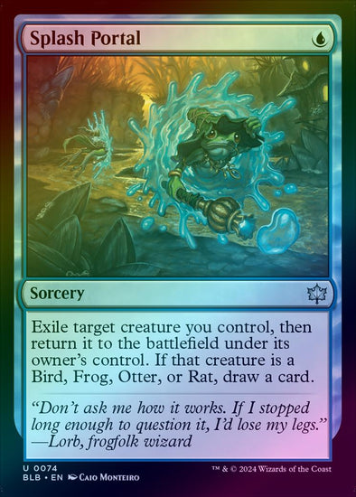 Splash Portal (Foil) (BLB)