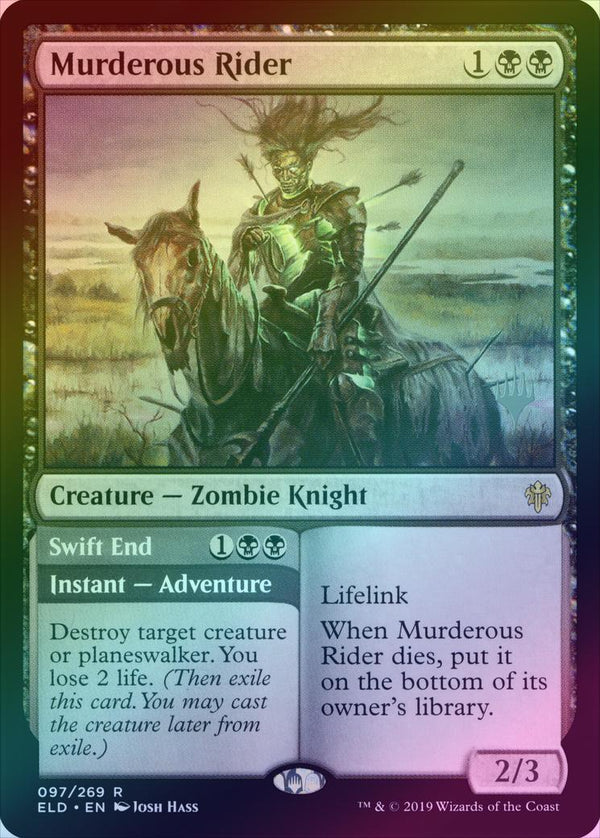 Murderous Rider // Swift End - Promo Pack (Foil) (PELD)