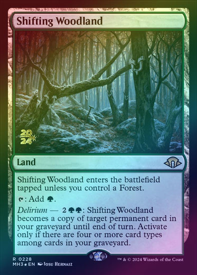 Shifting Woodland - Prerelease Promo (Foil) (PMH3)