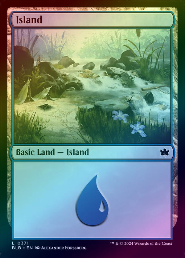 Island (371) (Foil) (BLB)
