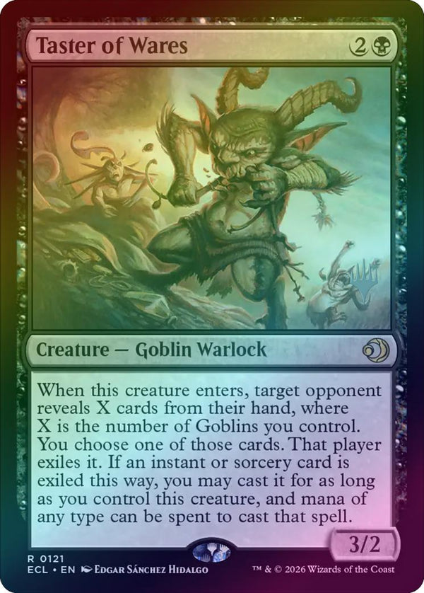 Taster of Wares - Promo Pack (Foil) (PECL)
