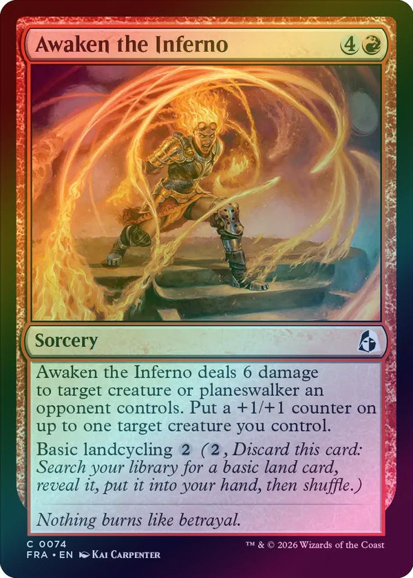 Awaken the Inferno (Foil) (FRA)
