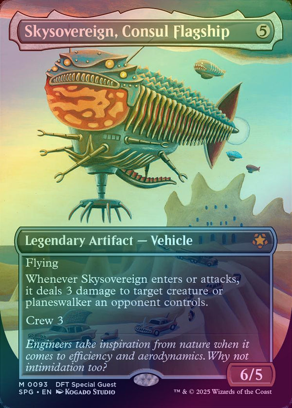 Skysovereign, Consul Flagship - Borderless (Foil) (SPG)