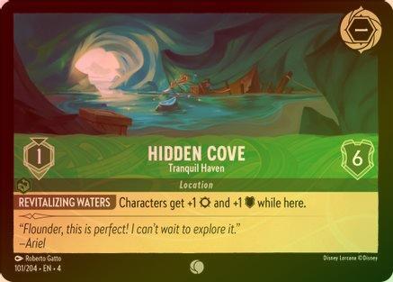 Hidden Cove (Tranquil Haven) - 101/204 - Common (Foil)