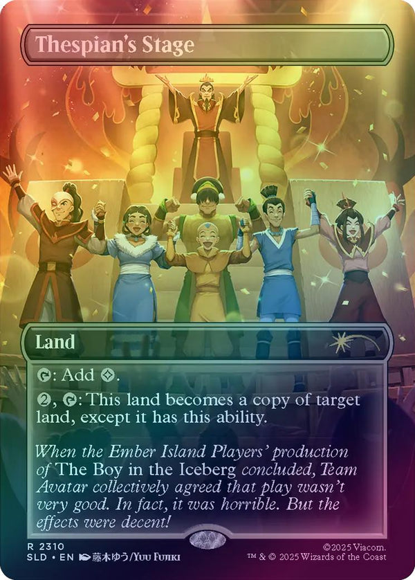 Thespian's Stage - ATLA: The Ember Island Players (Rainbow Foil) (SLD)