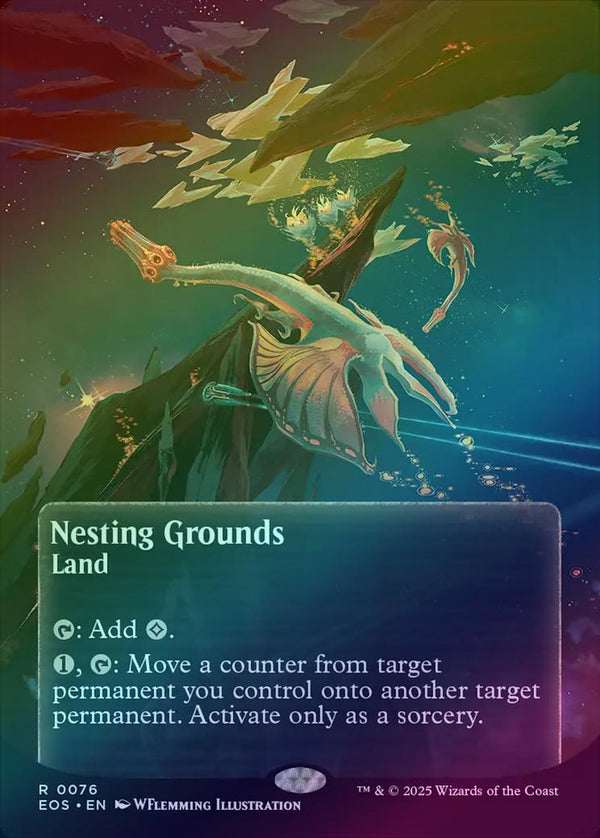 Nesting Grounds - Borderless Poster (Foil) (EOS)