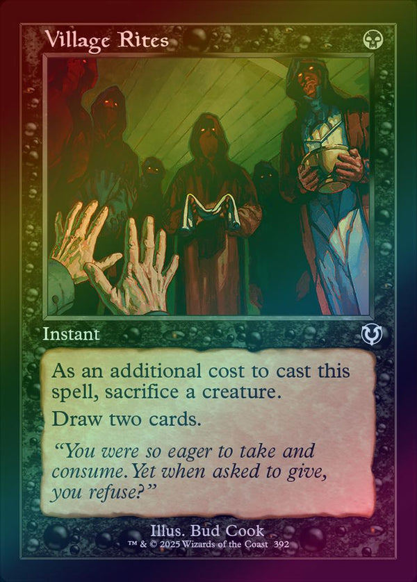 Village Rites - Retro Frame (Foil) (INR)