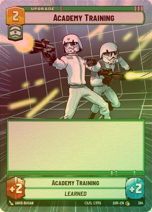 Academy Training (Hyperspace) - 384 - Common (Foil)