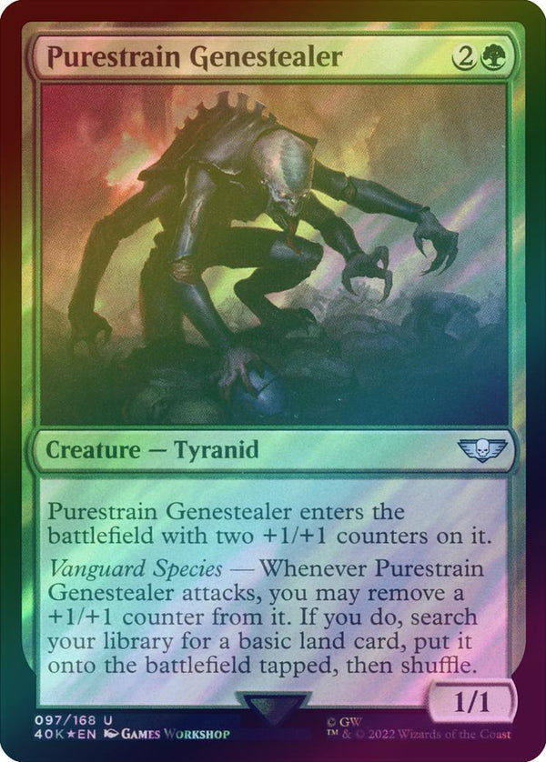 Purestrain Genestealer (Surge Foil) (40K)