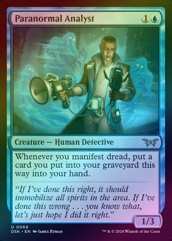 Paranormal Analyst (Foil) (DSK)