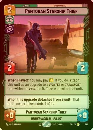 Pantoran Starship Thief - 581 - Rare (Foil)