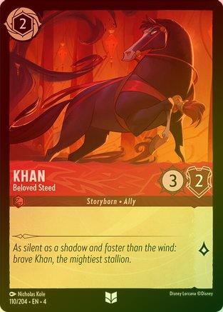 Khan (Beloved Steed) - 110/204 - Uncommon (Foil)
