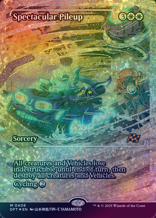 Spectacular Pileup - Japan Showcase - English Language (Fracture Foil) (DFT)