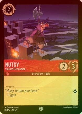 Nutsy (Vulture Henchman) - 118/204 - Common (Foil)