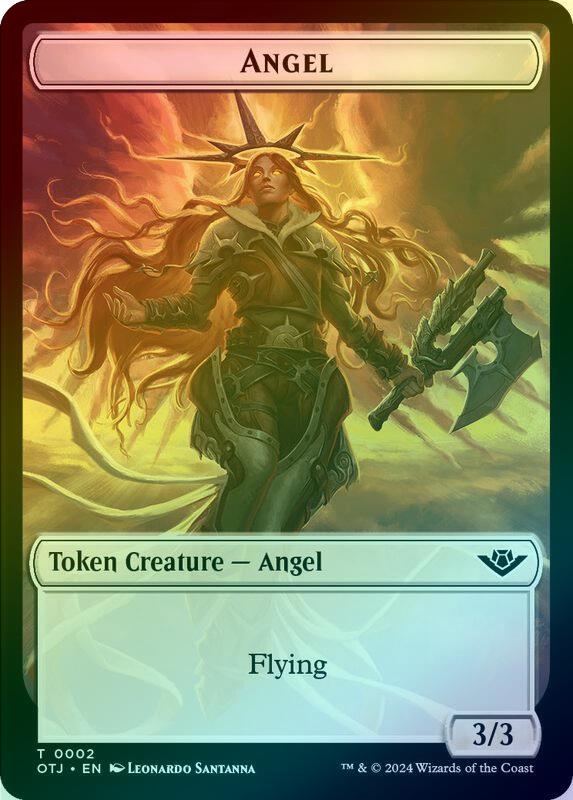 Treasure // Angel Token (Foil) (TOTJ)